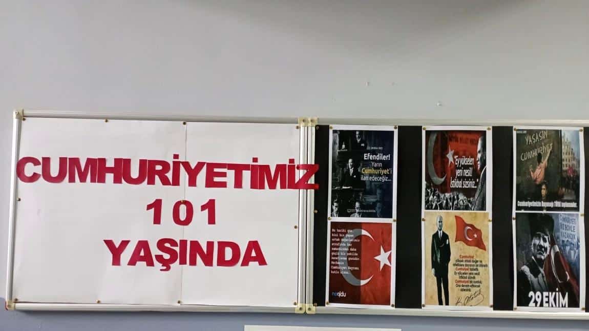 29 Ekim Cumhuriyet Bayramı Panomuz